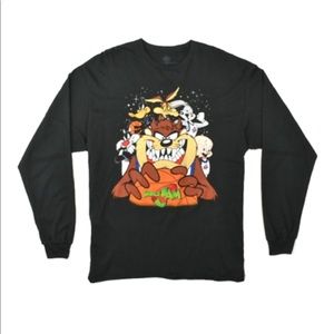 Space Jam Classic Cartoon Long Sleeve Mens T-shirt